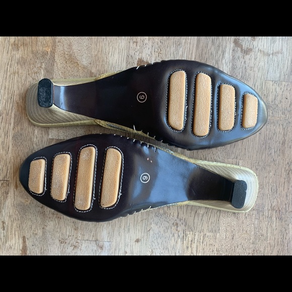 Chica Heeled Beaded Sequence Mules Woman’s Size 9 - Picture 8 of 8